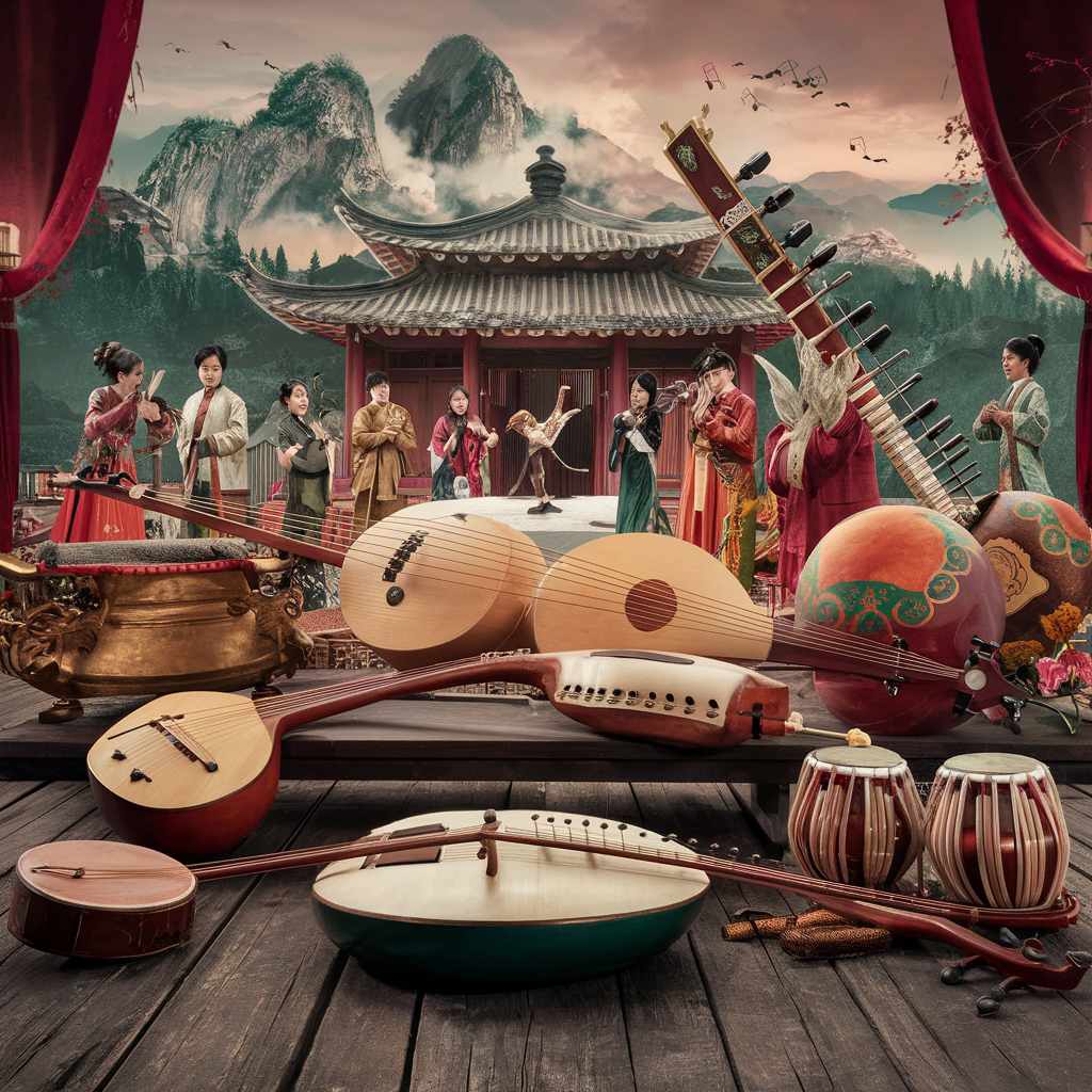 Традиционные азиатские музыкальные инструменты